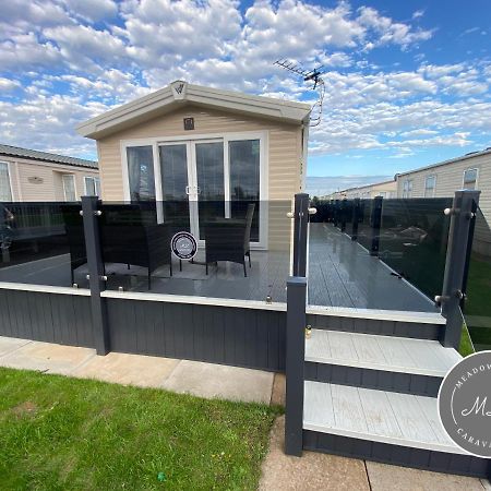 Meadow View 171 - Golden Palm - Central Heating, Wifi, Pet Friendly, Bed Linen - Meadow Lakes Caravan & Lodge Hire Chapel Saint Leonards Buitenkant foto